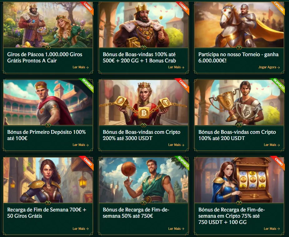 Bônus e Promoções no Casinia: