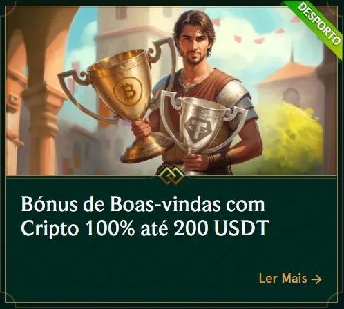 Desporto Crypto – 100% até 200 USDT Casinia Bónus